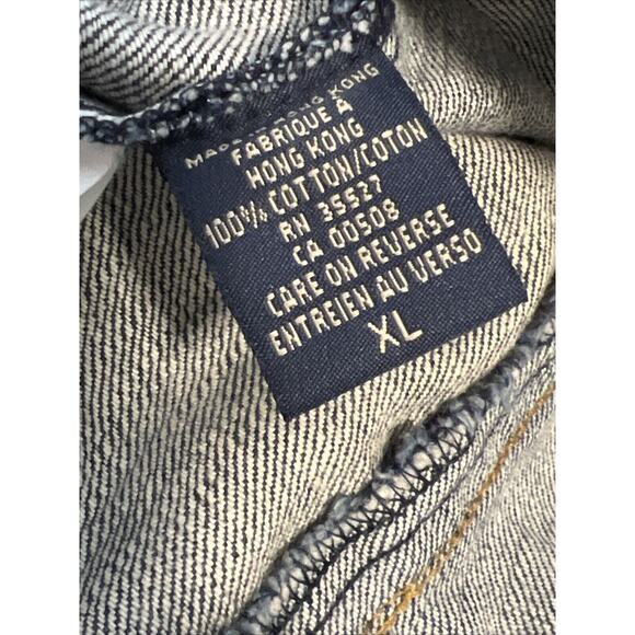 VTG Marithe Francois Girbaud MFG Denim Trucker Jacket Y2K Men’s Sz XL ~ BACK HIT - Picture 13 of 13